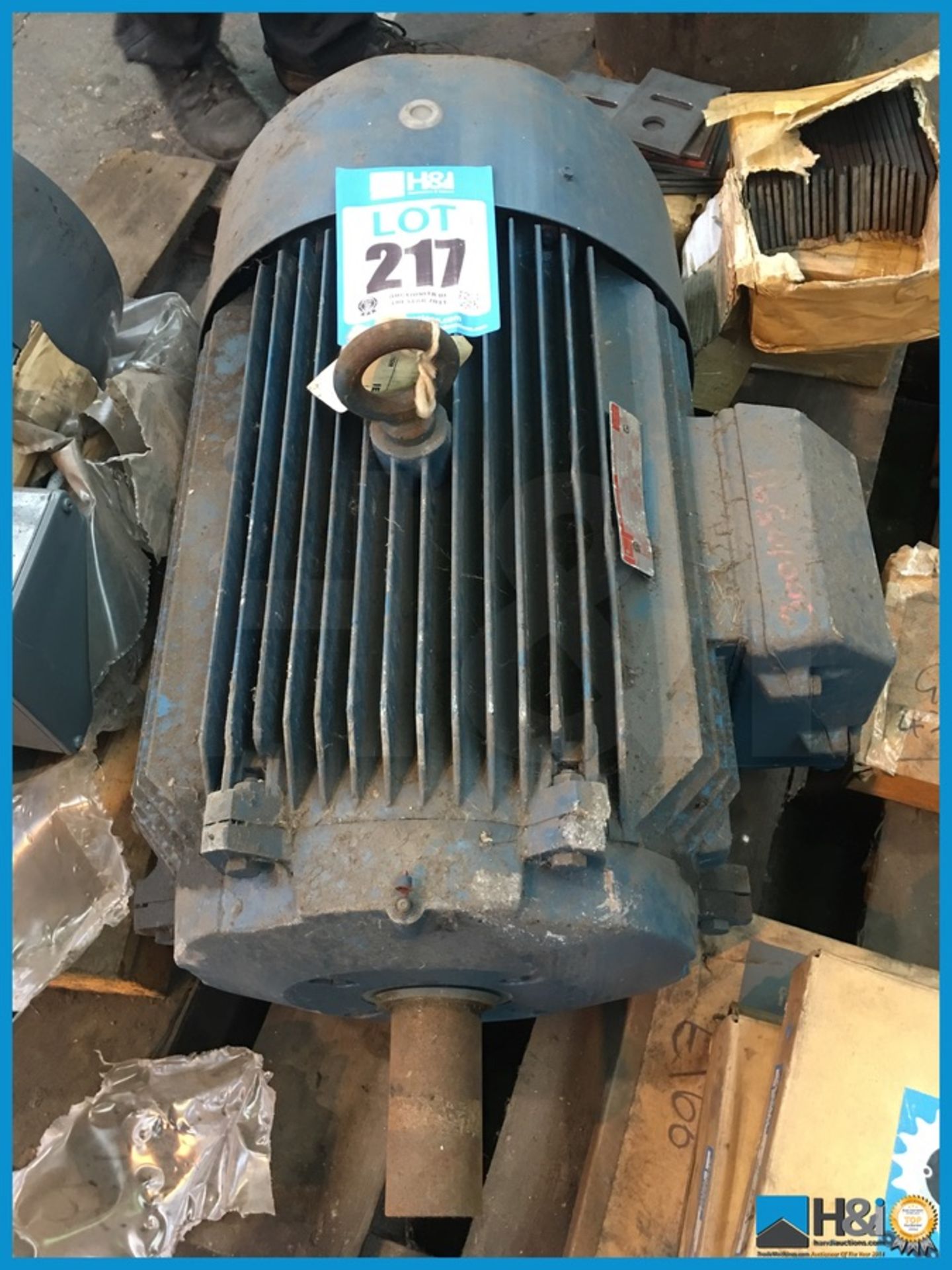 30kw 3 phase motor. Appraisal: Viewing Essential Serial No: NA Location: St Helens Viewing: Monday
