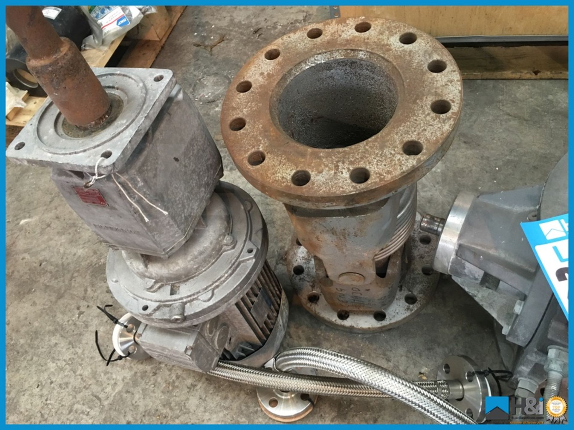 Mixed lot of machine parts inc motor. Appraisal: Viewing Essential Serial No: NA Location: St Helens - Image 2 of 3