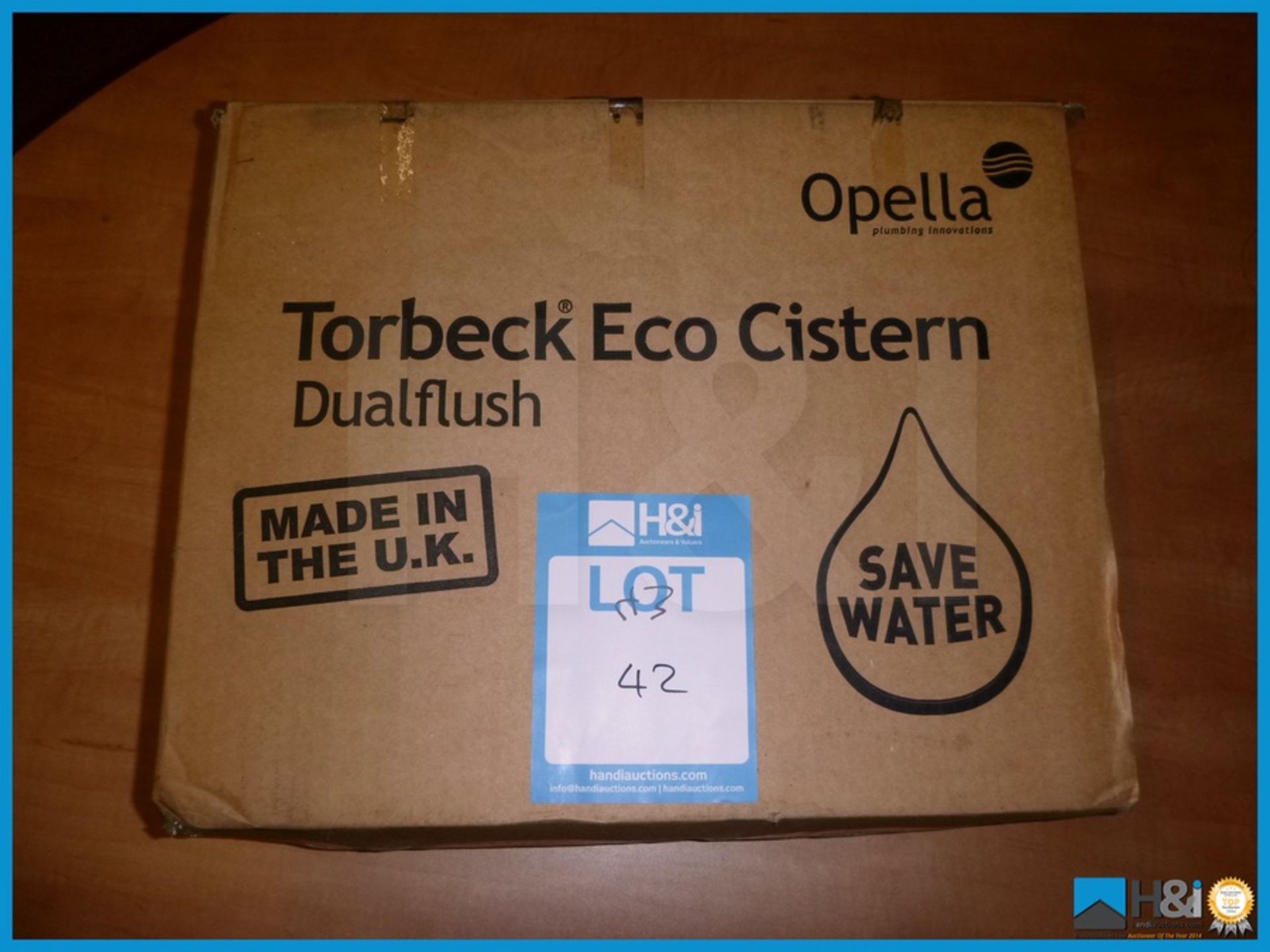 OPELLA TORBECK ECO CISTERN DUO FLUSH Appraisal: Viewing Essential Serial No: NA Location: Brierley