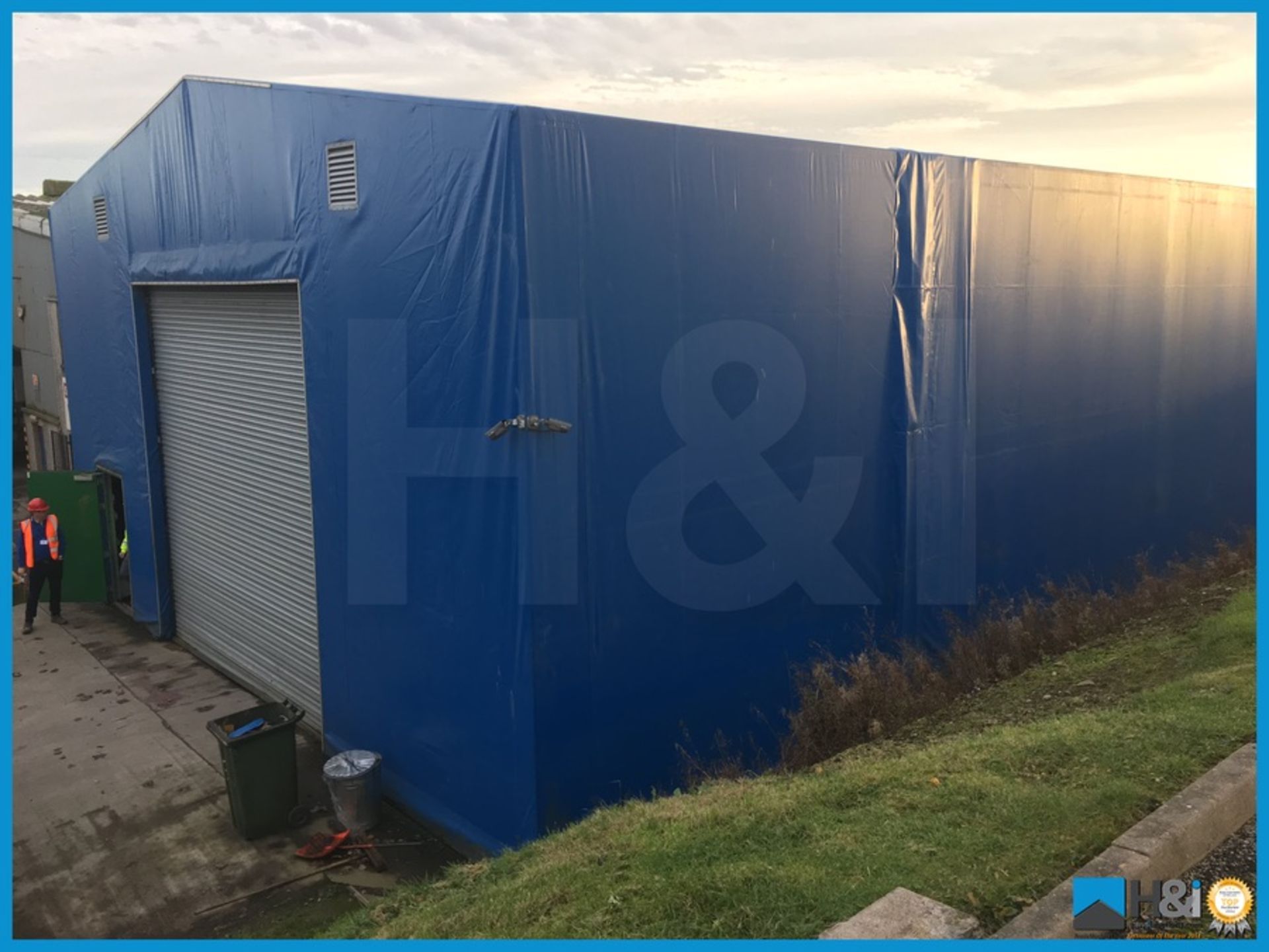 Rubb secure portable building appx YOM 2008. Overall size 12.3 metres wide x 25.6 metres long with 5 - Image 3 of 25