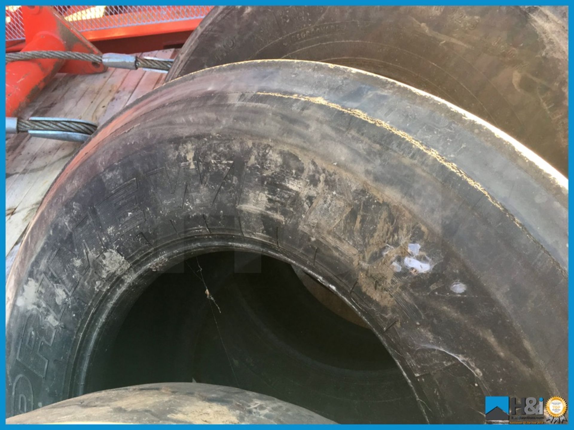 11 x large used tyres Appraisal: Good Serial No: NA Location: Aberdeen, Scotland Viewing: Friday 2nd - Image 4 of 4