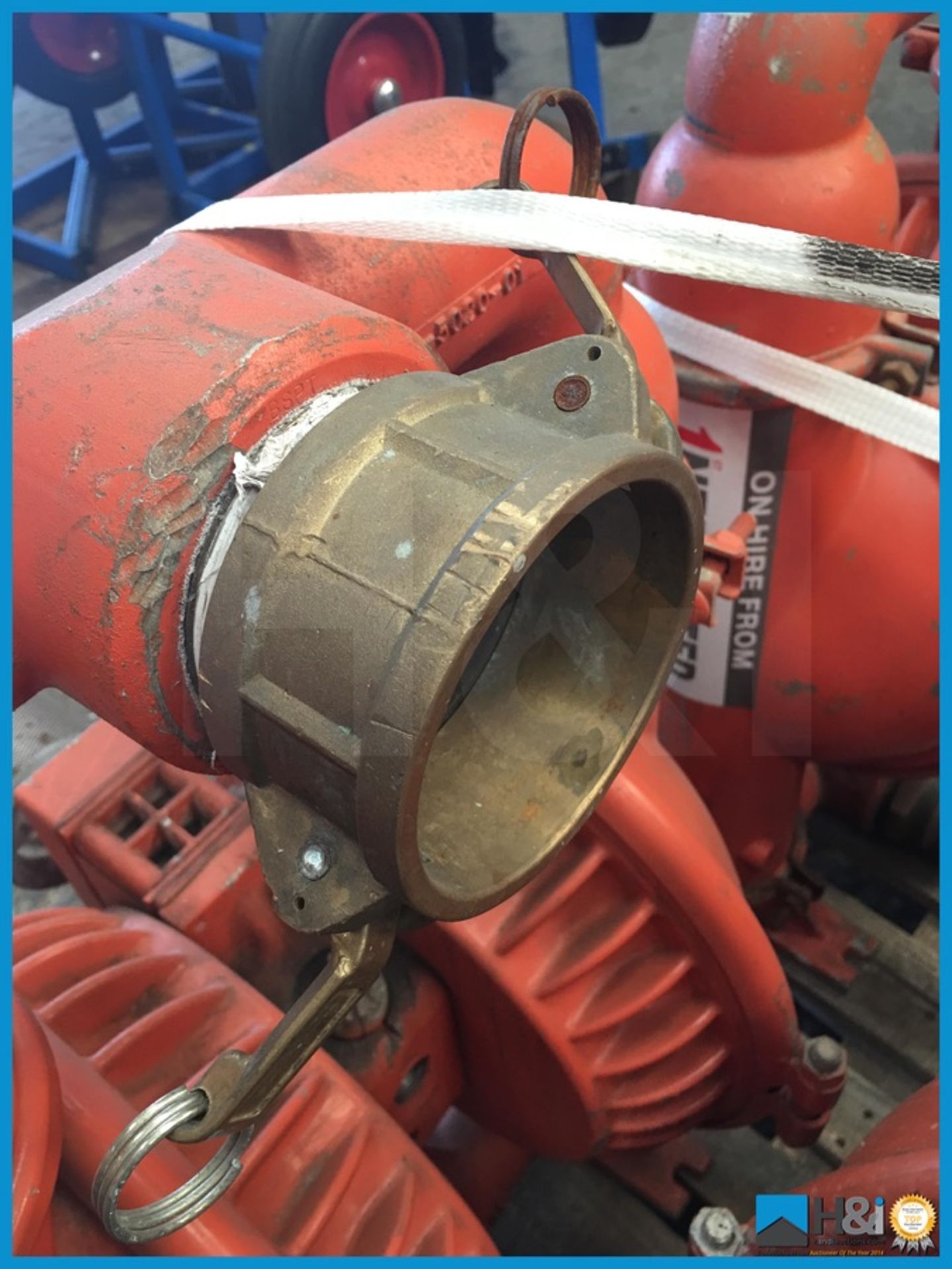 3" diaphram air operated Wilden fluid pump in good working order Appraisal: Good Serial No: NA - Image 3 of 5