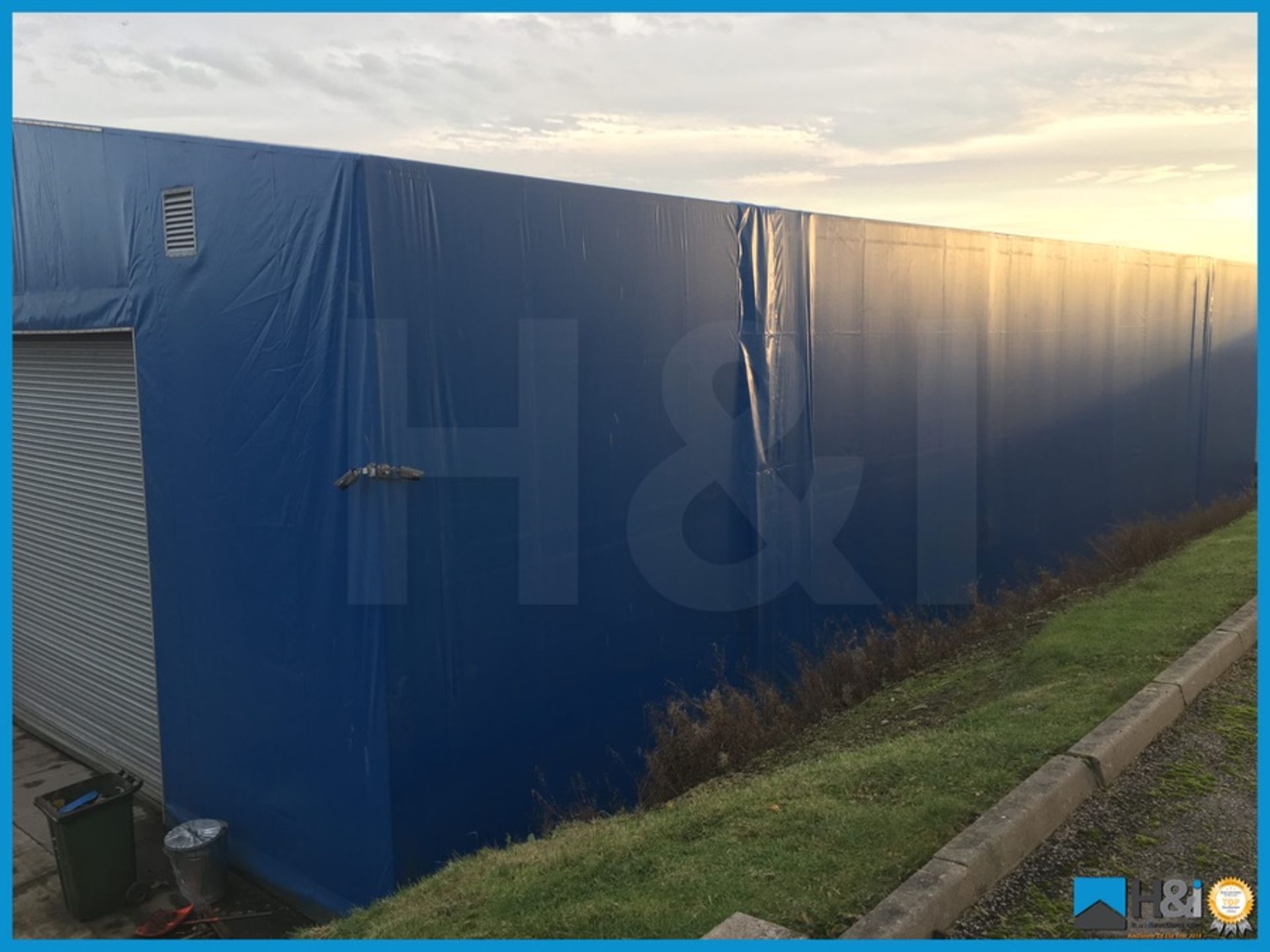 Rubb secure portable building appx YOM 2008. Overall size 12.3 metres wide x 25.6 metres long with 5 - Image 2 of 25