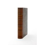 GUERIN (Eugénie de). Reliquiae. Caen, Imprimerie de A. Hardel, 1855. In-16, demi-chagrin brun, dos à