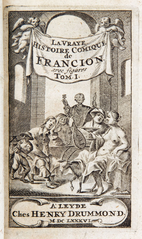 [SOREL (Charles)]. La vraye histoire comique de Francion composée par Nicolas de Moulinet... - Image 2 of 5