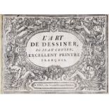 [BEAUX-ARTS]. COUSIN (Jean). L'art de dessiner par Jean Cousin revu corrigé et augmenté... Paris