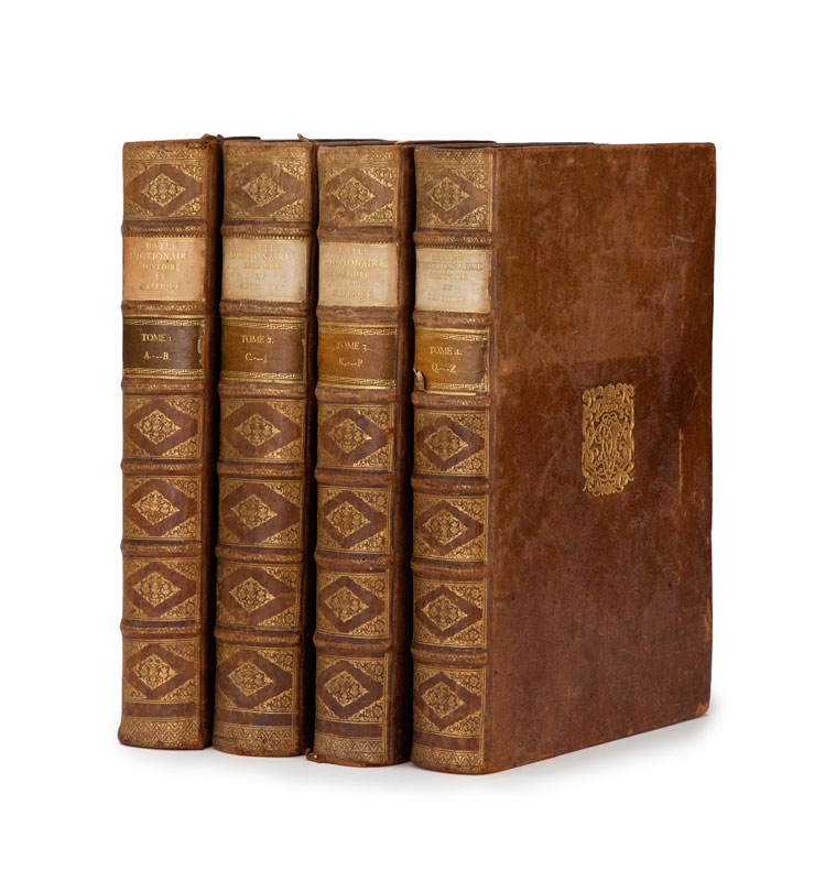 BAYLE (Pierre). Dictionnaire historique et critique. Amsterdam Brunel Wetstein & Smith Leide