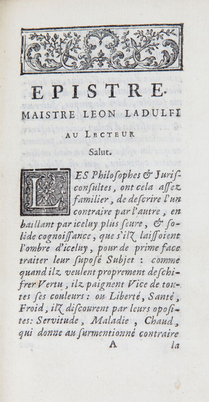 DU FAIL (Noël). 2 ouvrages en 3 vol. 1) Les Contes et discours d'Eutrapel. s.l. 1732. 2 vol. petit - Image 4 of 4