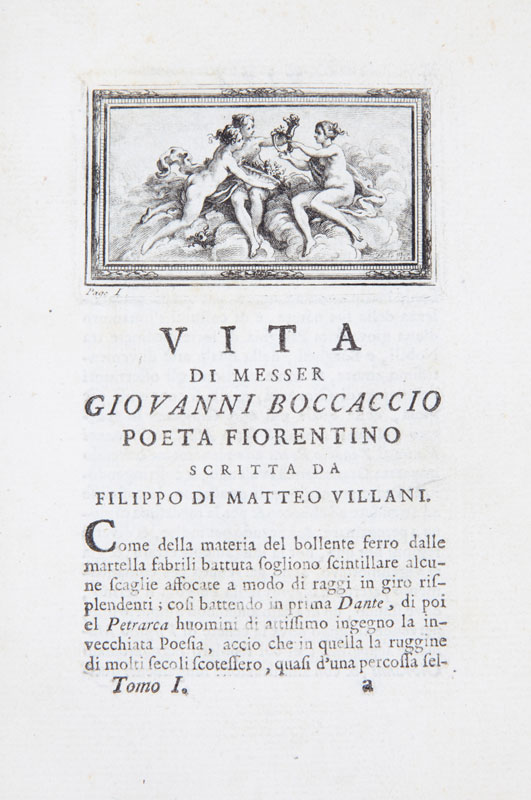 BOCCACE (BOCCACCIO Giovanni). Il Decamerone. Londra [Paris] [Prault] 1757. 5 vol. in-8° reliés plein - Image 3 of 4