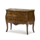 Commode de style Louis XV, XXe s., en placage ...