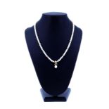 Bucherer, collier en or 750 1 rang ...