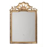 Miroir bernois, XIXe s., en bois ...