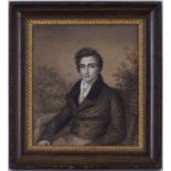 Ecole suisse (ca 1815), Portrait ...