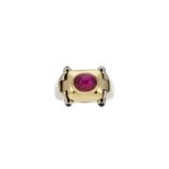 Bulgari, bague en or 750 sertie ...