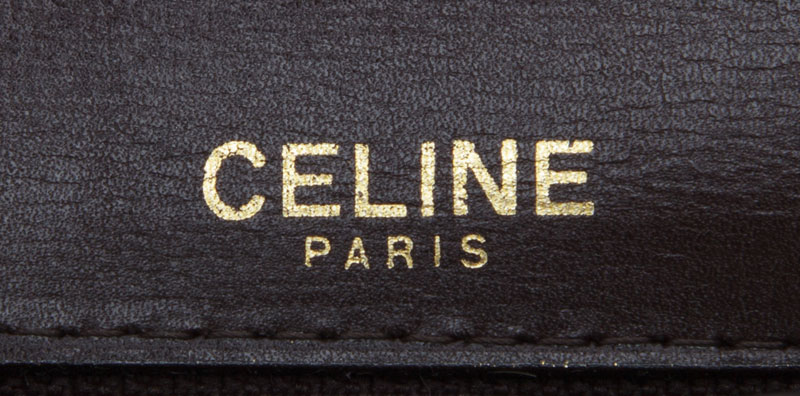 Céline, sac à rabat en cuir lisse ... - Image 2 of 2
