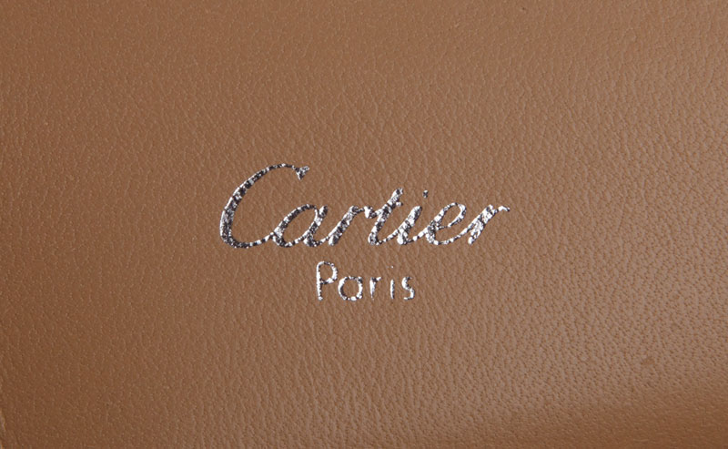 Cartier, sac cabas rigide en cuir ... - Image 3 of 3