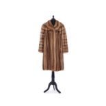 Christian Dior, manteau en zibeline ...