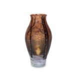 Vase balustre en verre multicouche ...