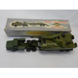 A Dinky Supertoys Tank Transporter 660, boxed complete with tank