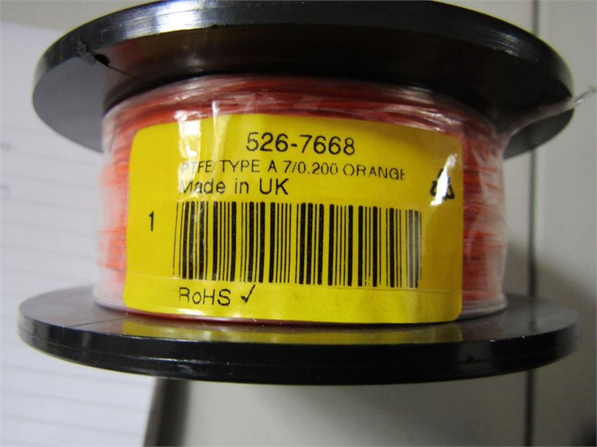 8 x 100m Reels Single Core Harsh Environment Wire - Image 2 of 2