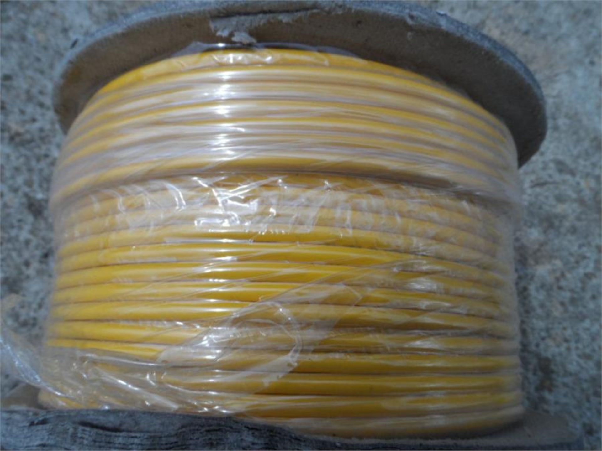 4 x Tri-rated Yellow PVC Cable, 600V 6mm²