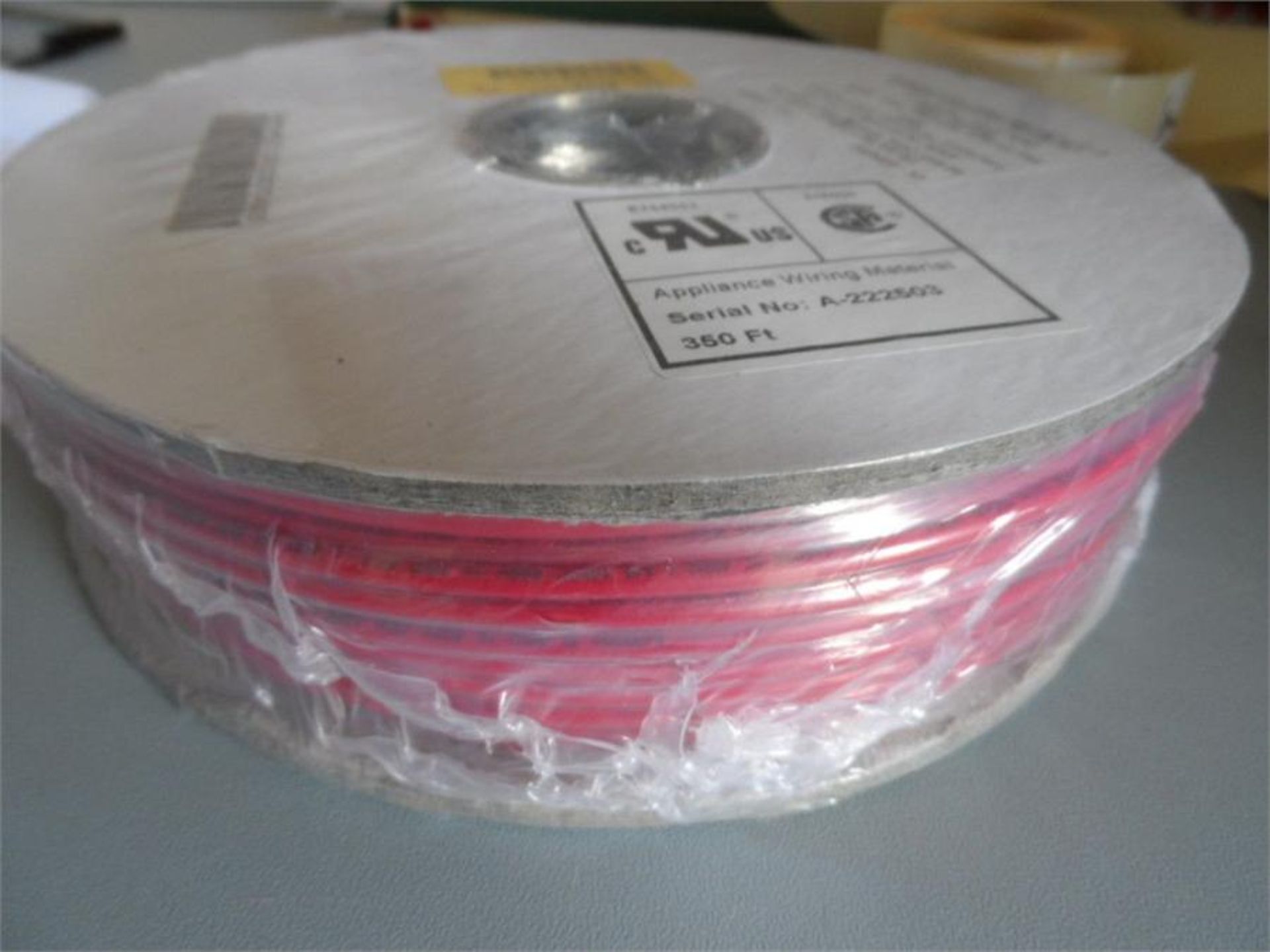 4 x Tri-rated Red PVC Cable, 600V 1.5mm²