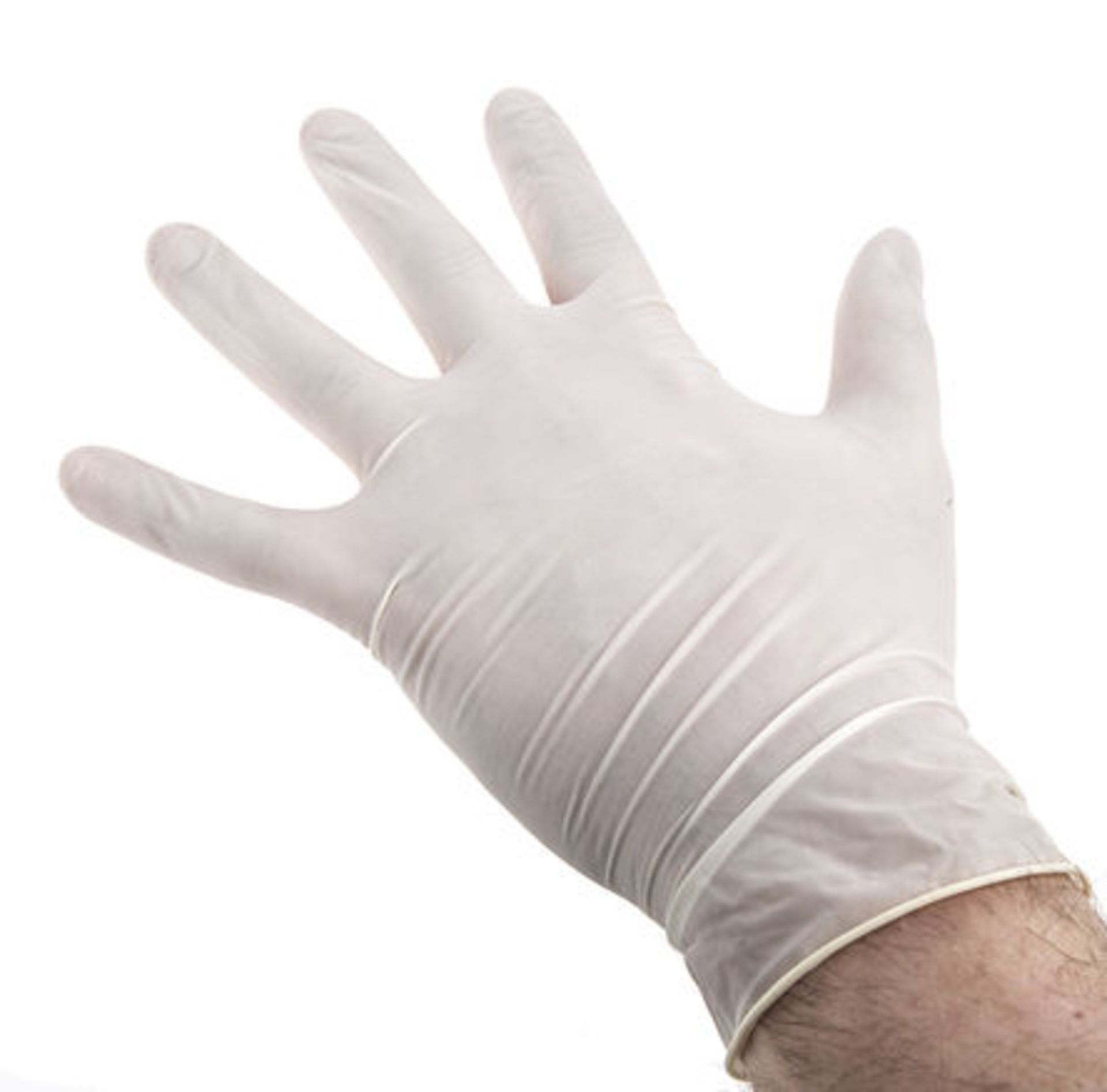 10 Boxes of 100 Ansell Latex Disposable Gloves - Image 2 of 2