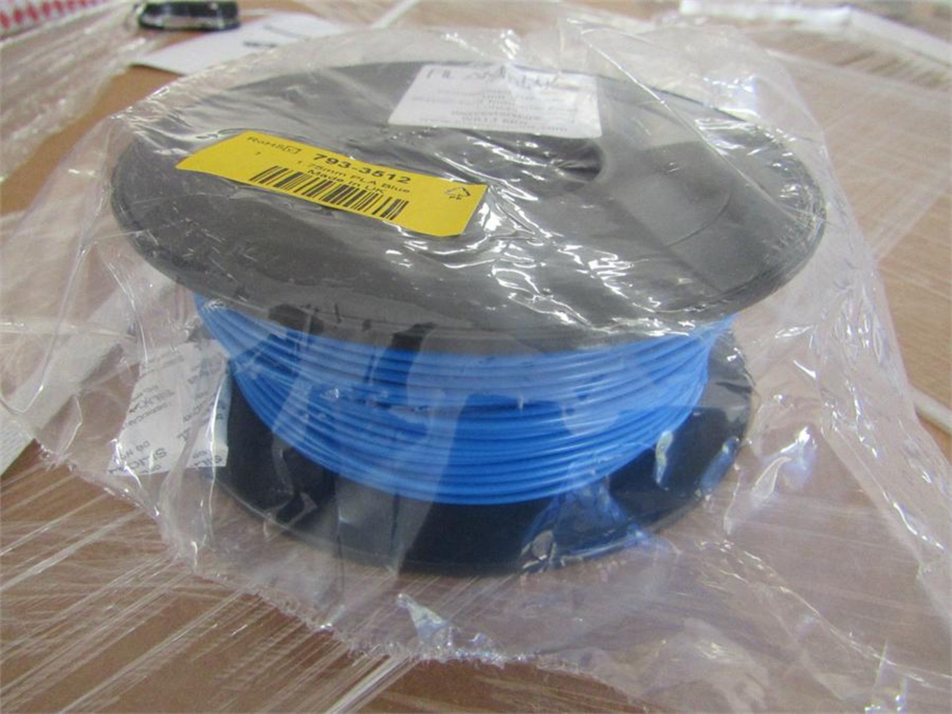 6 Reels of 1.75mm 3D Printer Blue Filament 300g