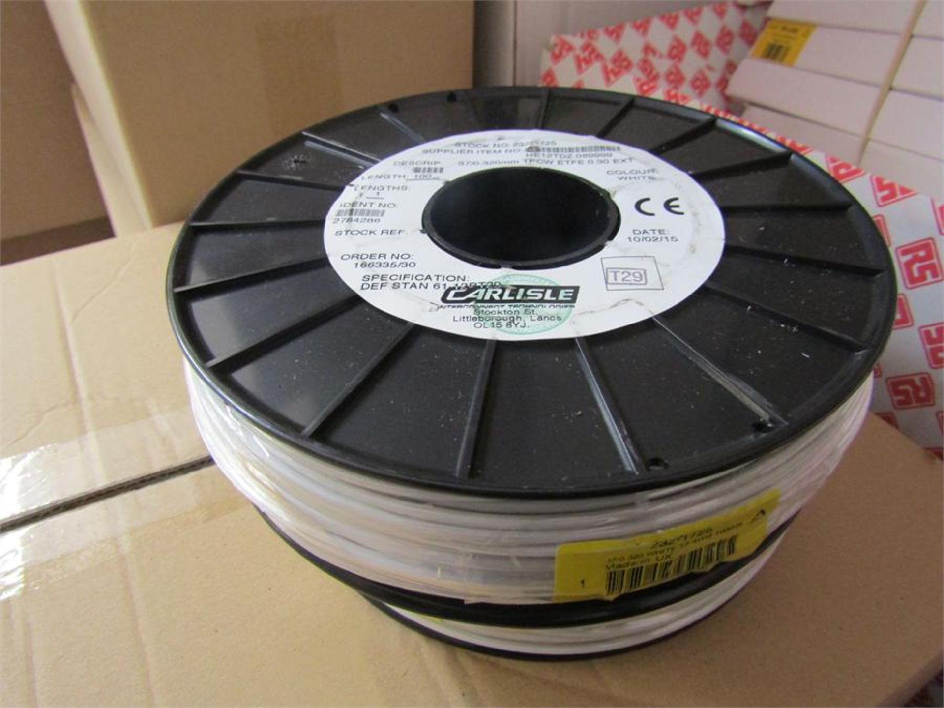 2 x Single Core Harsh Environment Wire 100m,