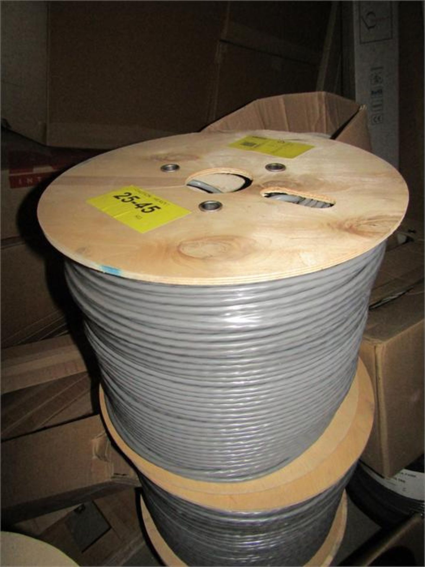 Reel of Individually Screened Two Pair 24AWG Cable
