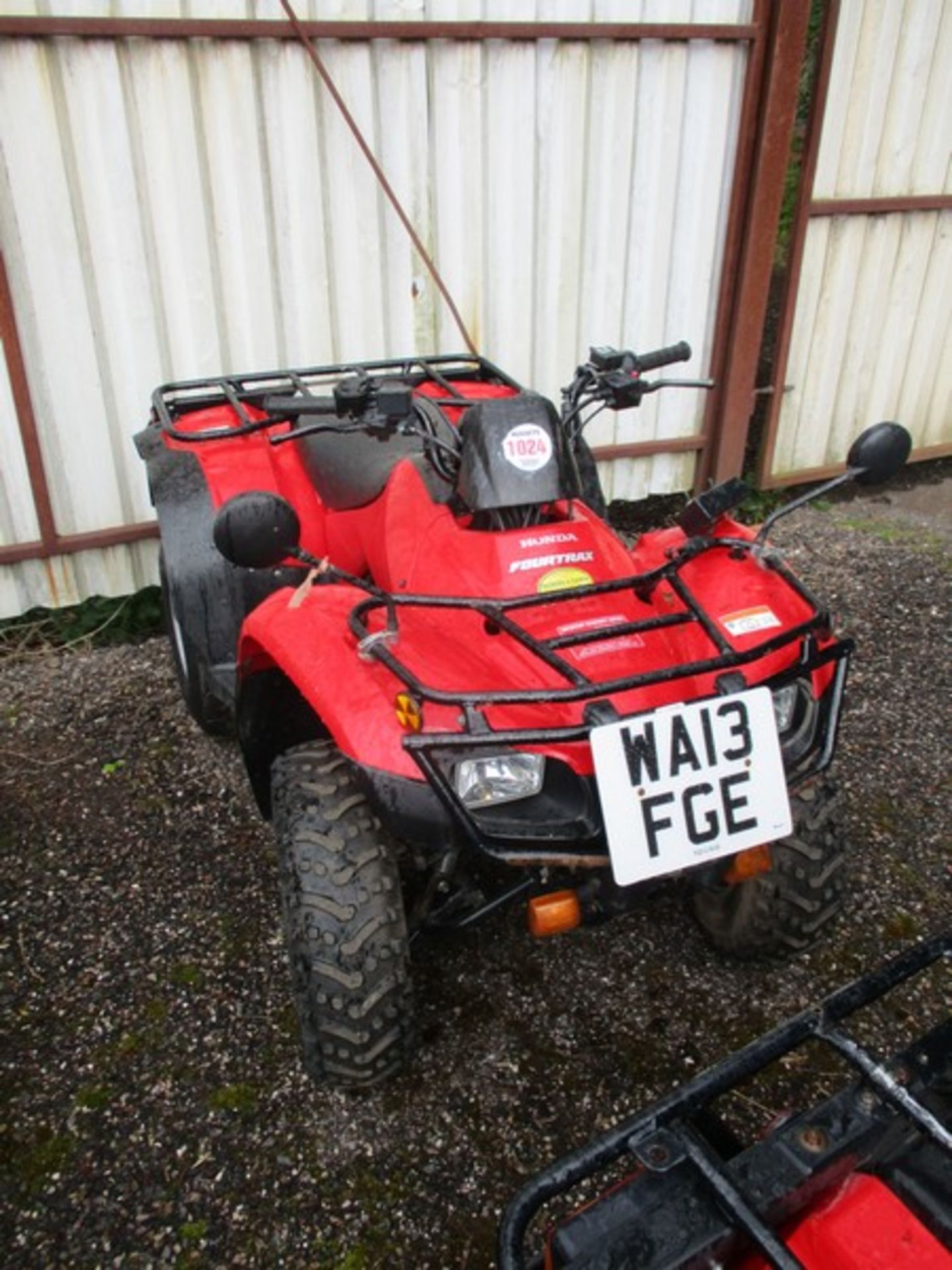 HONDA TRX 250 QUAD WA13FGE