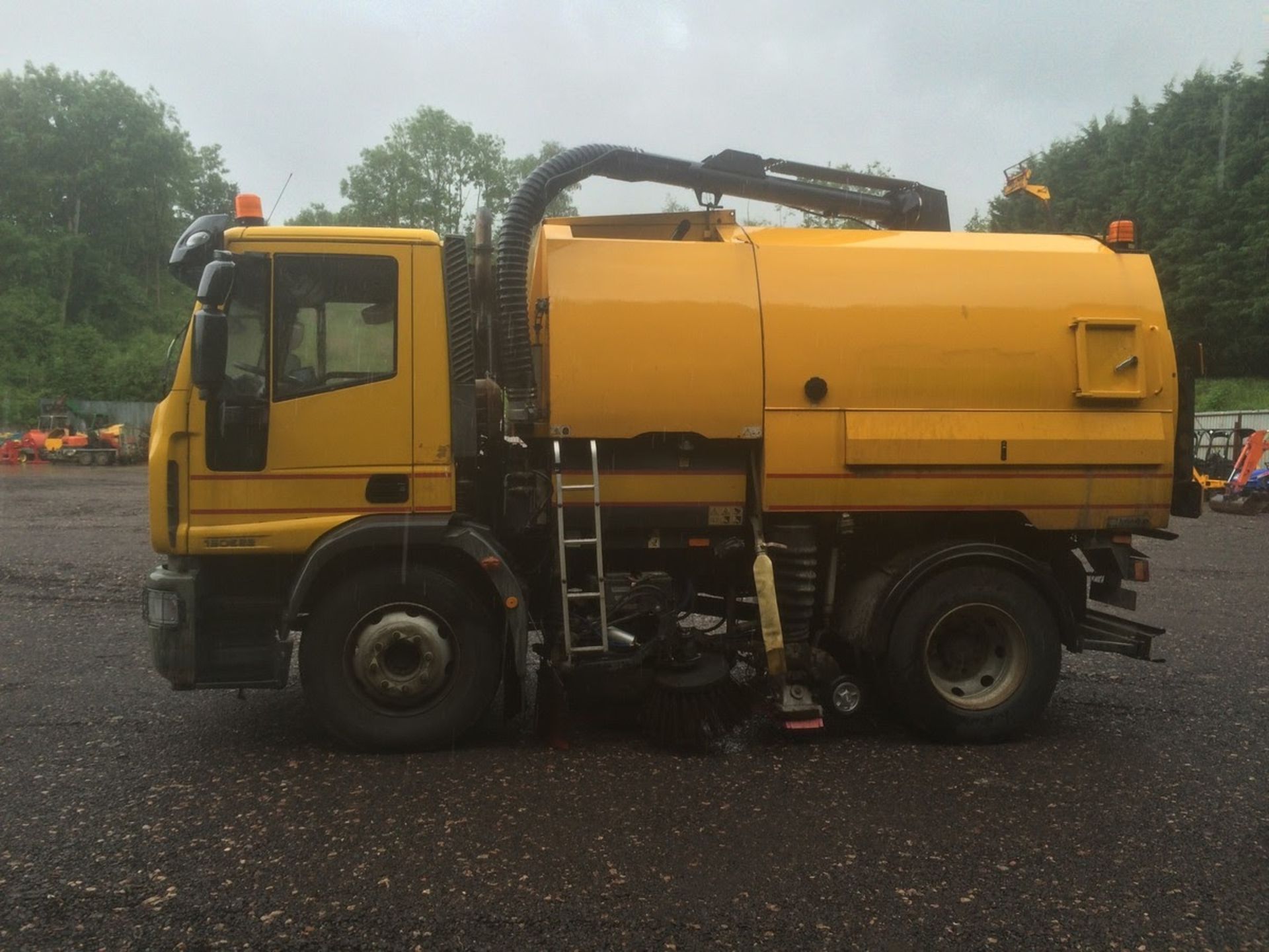 IVECO 150E22 JOHNSON SWEEPER WK58DJX