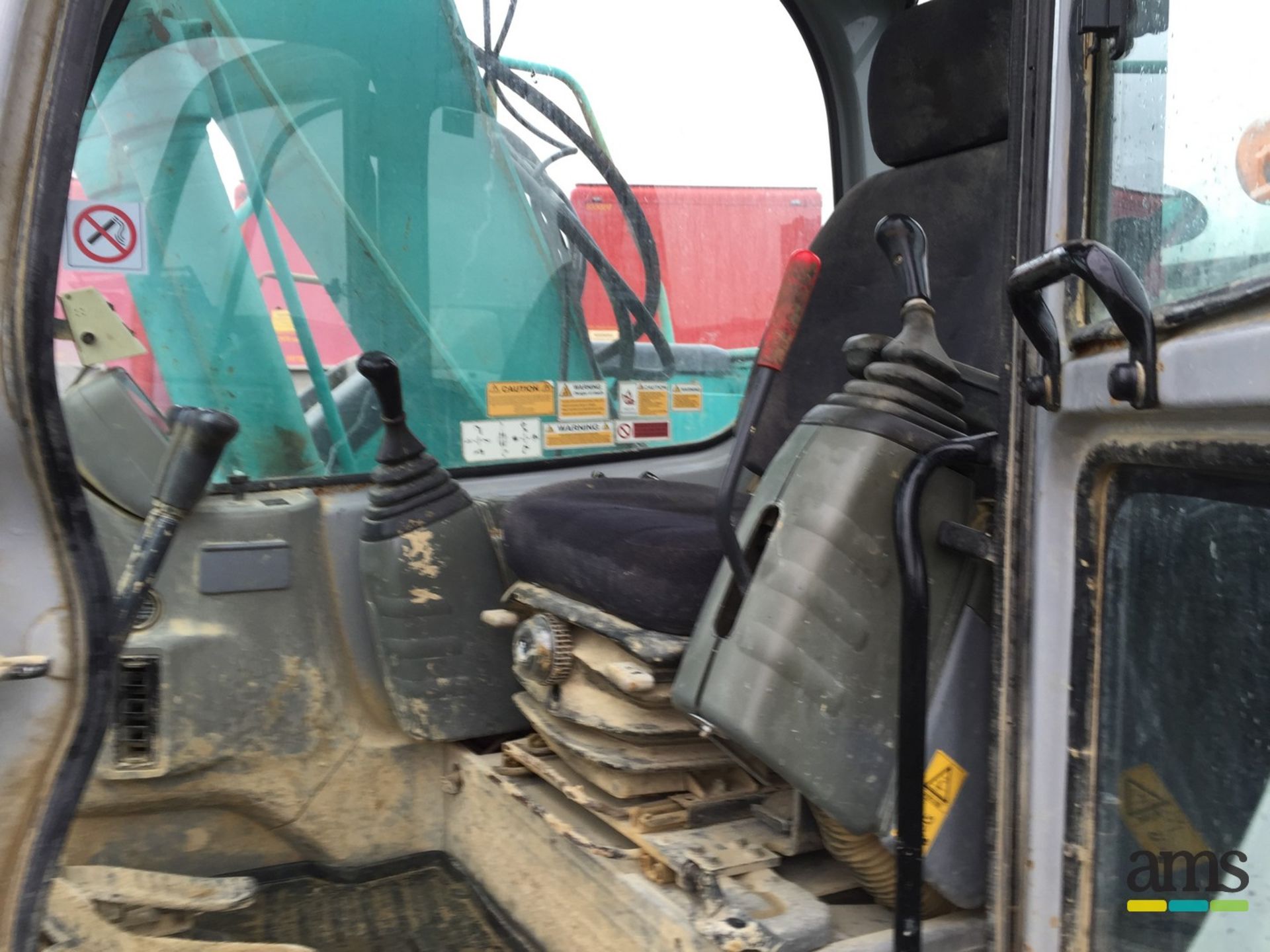 2000, Kobelco SR115 Excavator Serial No. MV01/00567, Hrs 9676 approx, 1 x Bucket, Steel Tracks - Image 10 of 12