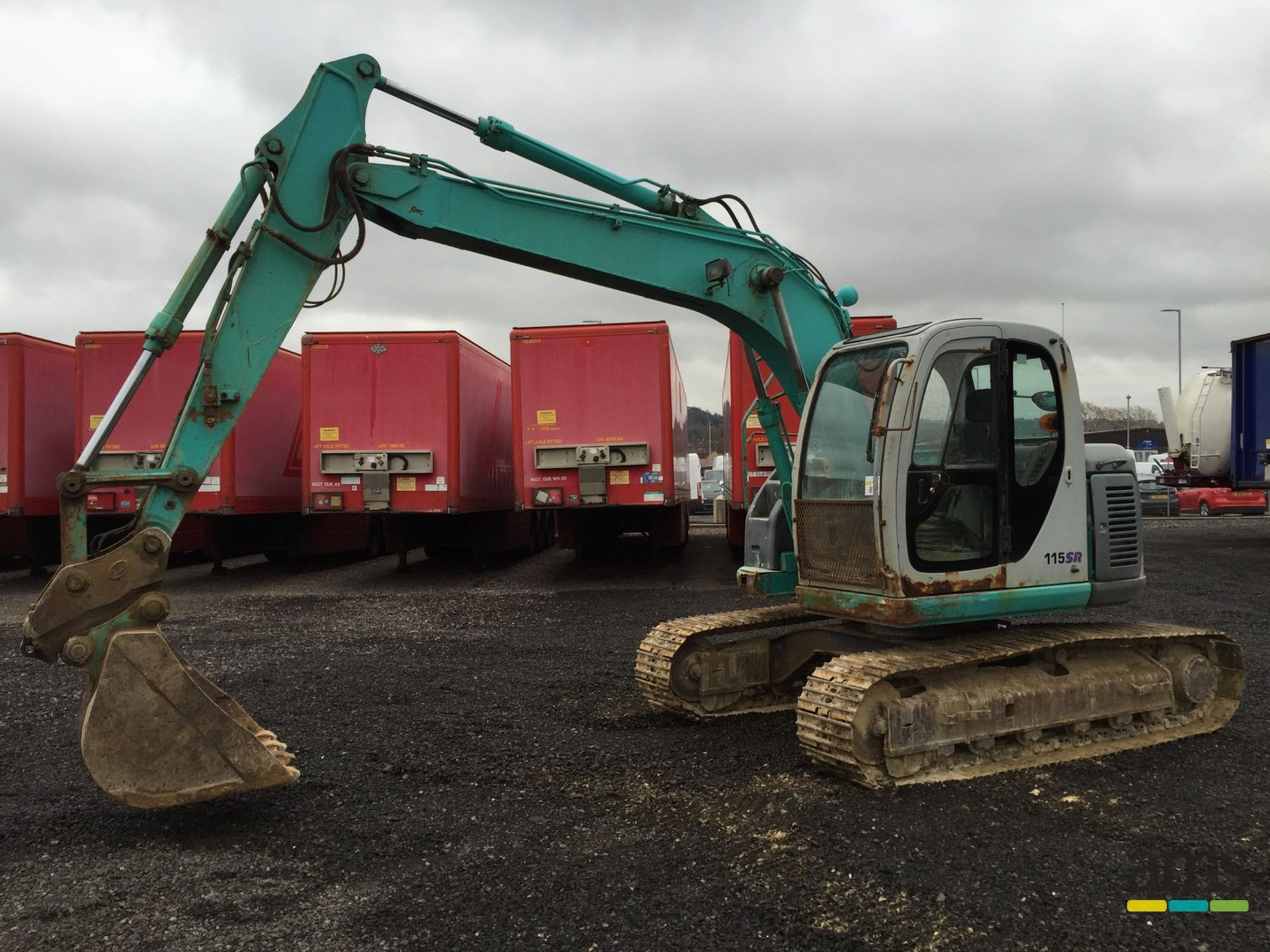 2000, Kobelco SR115 Excavator Serial No. MV01/00567, Hrs 9676 approx, 1 x Bucket, Steel Tracks - Image 5 of 12