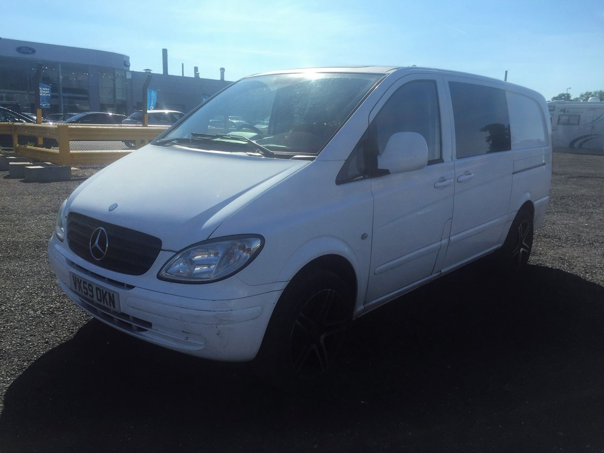 2009, Mercedes Vito 109 CDI LWB +3 Window van 6 seater Reg no. VK59 OKN, RM 127,144 Approx, Mot - Image 9 of 24