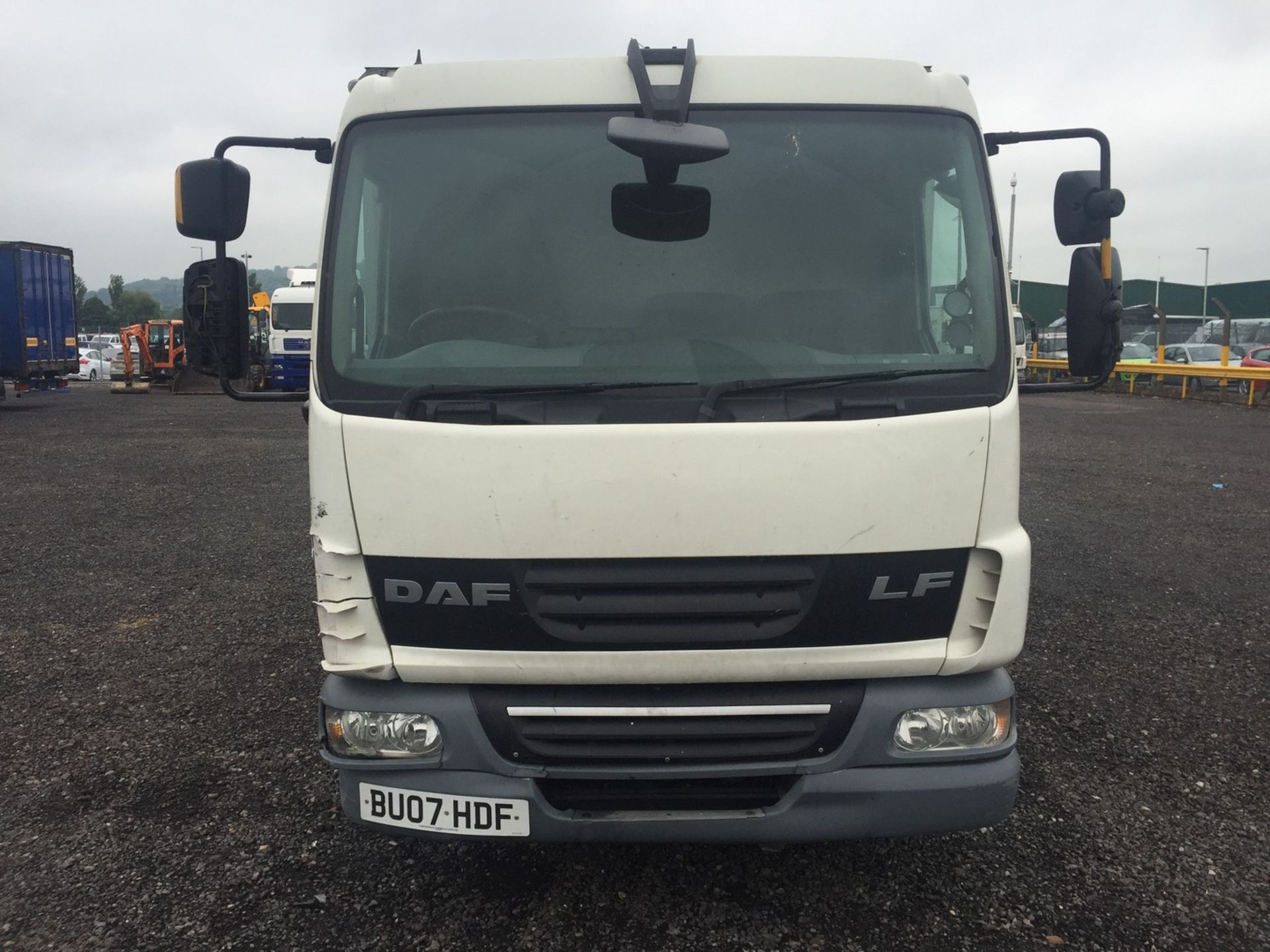 2007, Daf FA LF 45.160 08 E Rigid Box Lorry Reg BU07 HDF, No Mot, Kms approx c/w Tail Lift - Image 2 of 14