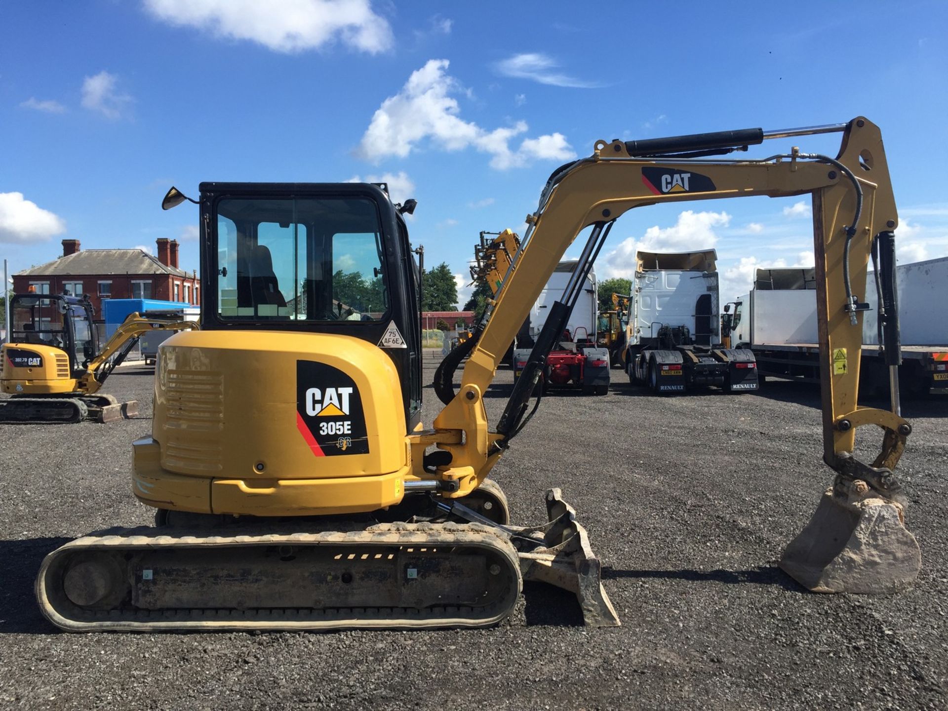 2012, Caterpillar 305 Excavator Serial No. DJX00871, Hrs 3424 approx, 1 x Bucket - Image 18 of 18