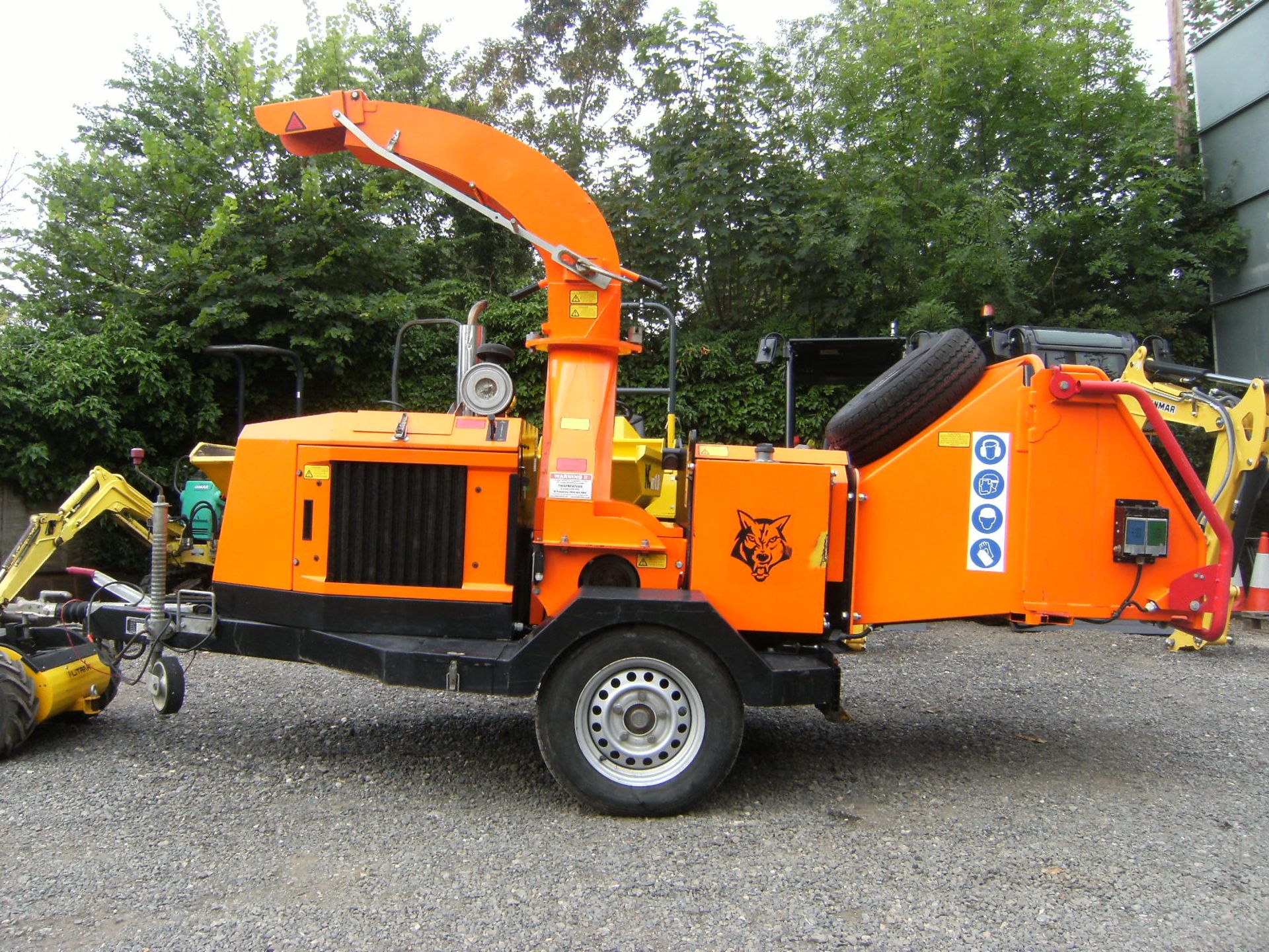 2008, Timberwolf TW S426 Turbo Shredder Serial No. 208193031A2, Hours 239 approx. Kubota Turbo