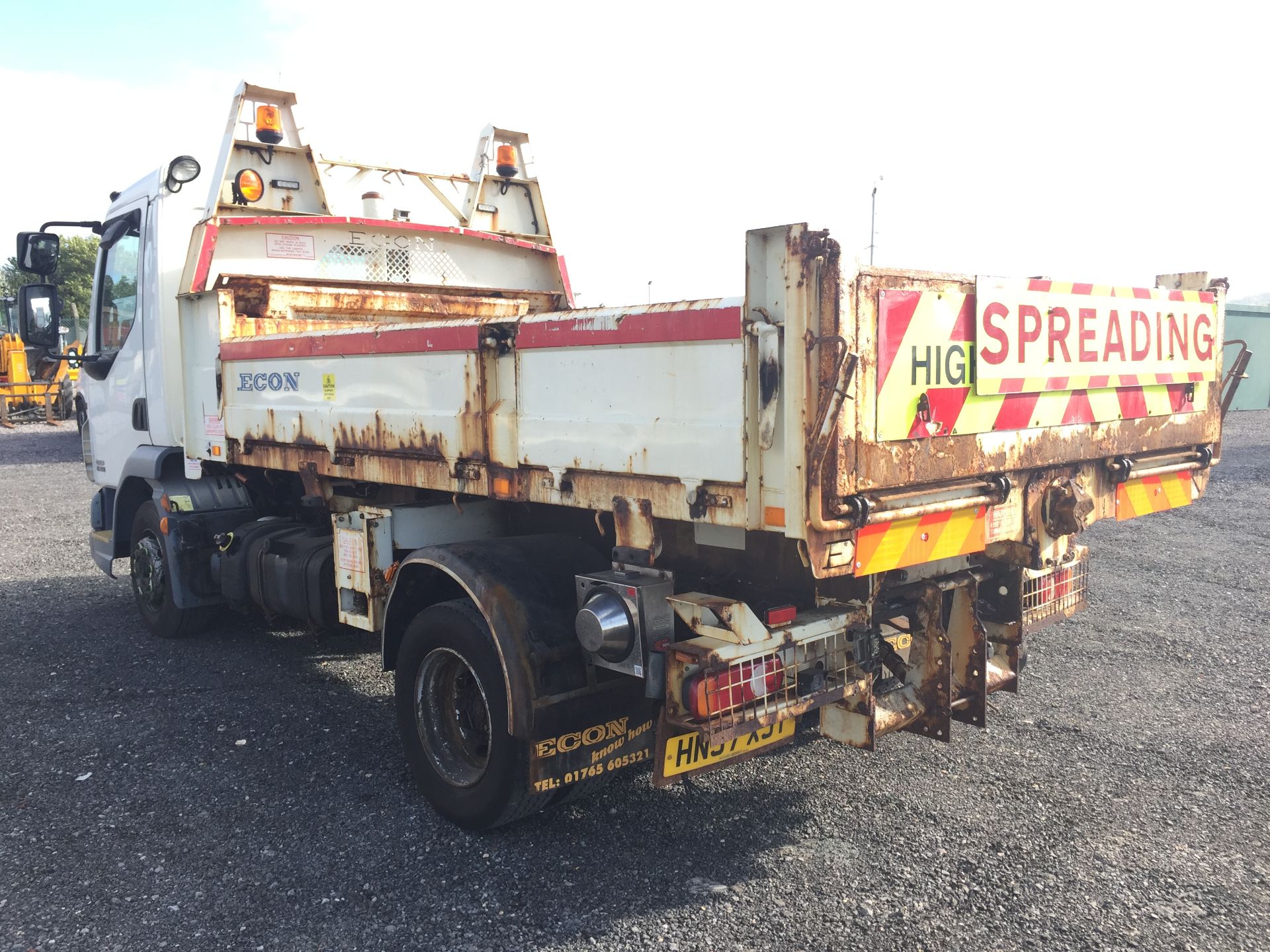 2007, Daf 45.180 11t Tipper Econ Multispread Gritter Reg No. HN57 XJT, KMS 91449 approx. Mot Until - Image 5 of 25