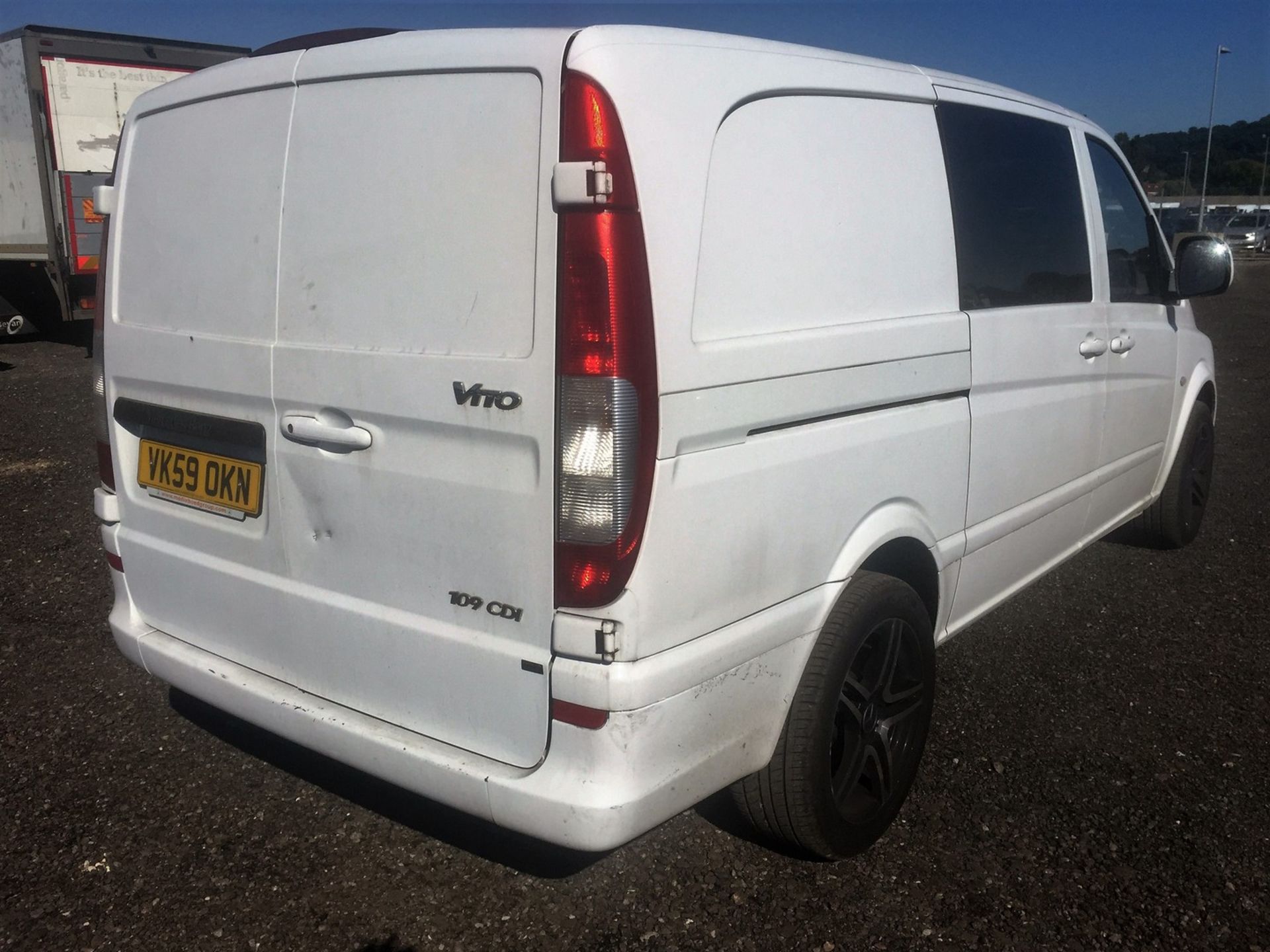 2009, Mercedes Vito 109 CDI LWB +3 Window van 6 seater Reg no. VK59 OKN, RM 127,144 Approx, Mot - Image 3 of 24