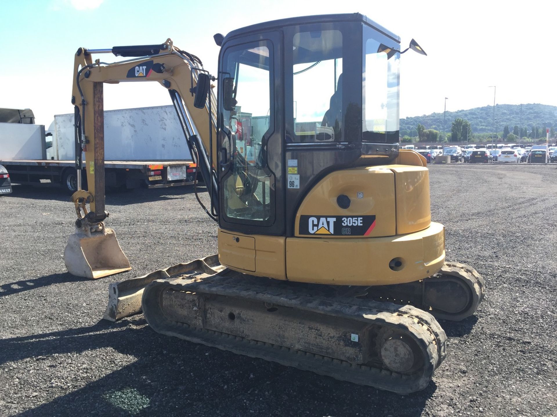 2012, Caterpillar 305 Excavator Serial No. DJX00871, Hrs 3424 approx, 1 x Bucket - Image 14 of 18