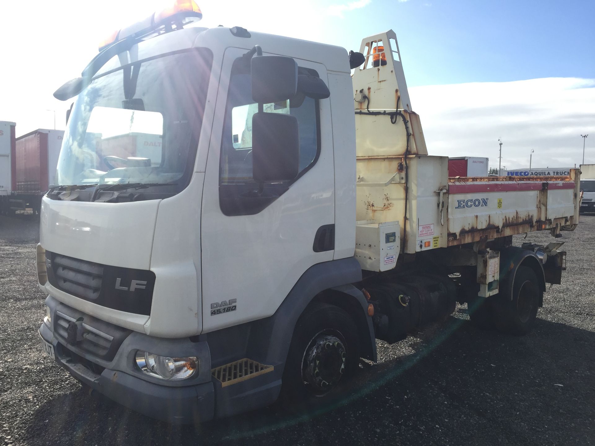 2007, Daf 45.180 11t Tipper Econ Multispread Gritter Reg No. HN57 XJT, KMS 91449 approx. Mot Until - Image 3 of 25