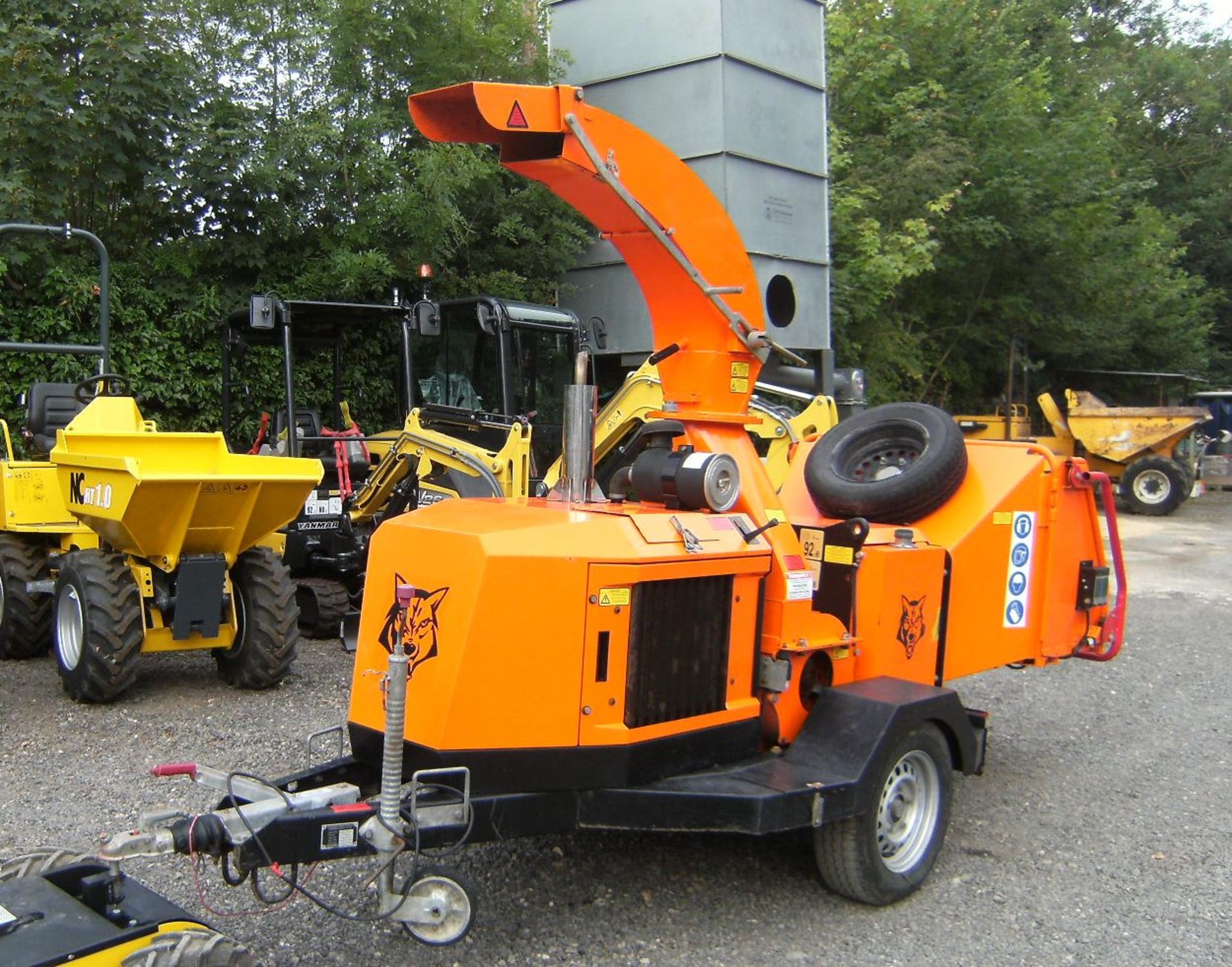 2008, Timberwolf TW S426 Turbo Shredder Serial No. 208193031A2, Hours 239 approx. Kubota Turbo - Image 2 of 7