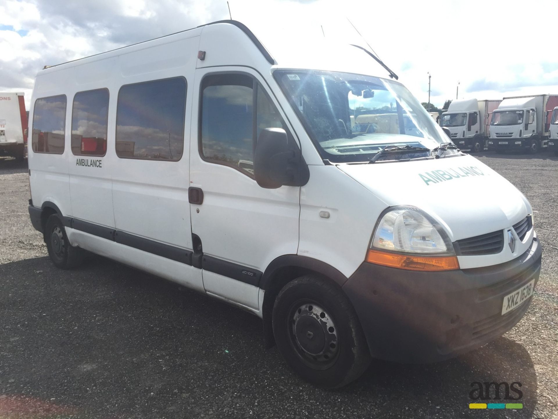 2009, Renault Master LM35 DCI LWB Ambulance Reg no. XKZ 1638, RM 155,587 approx, No Mot, No V5