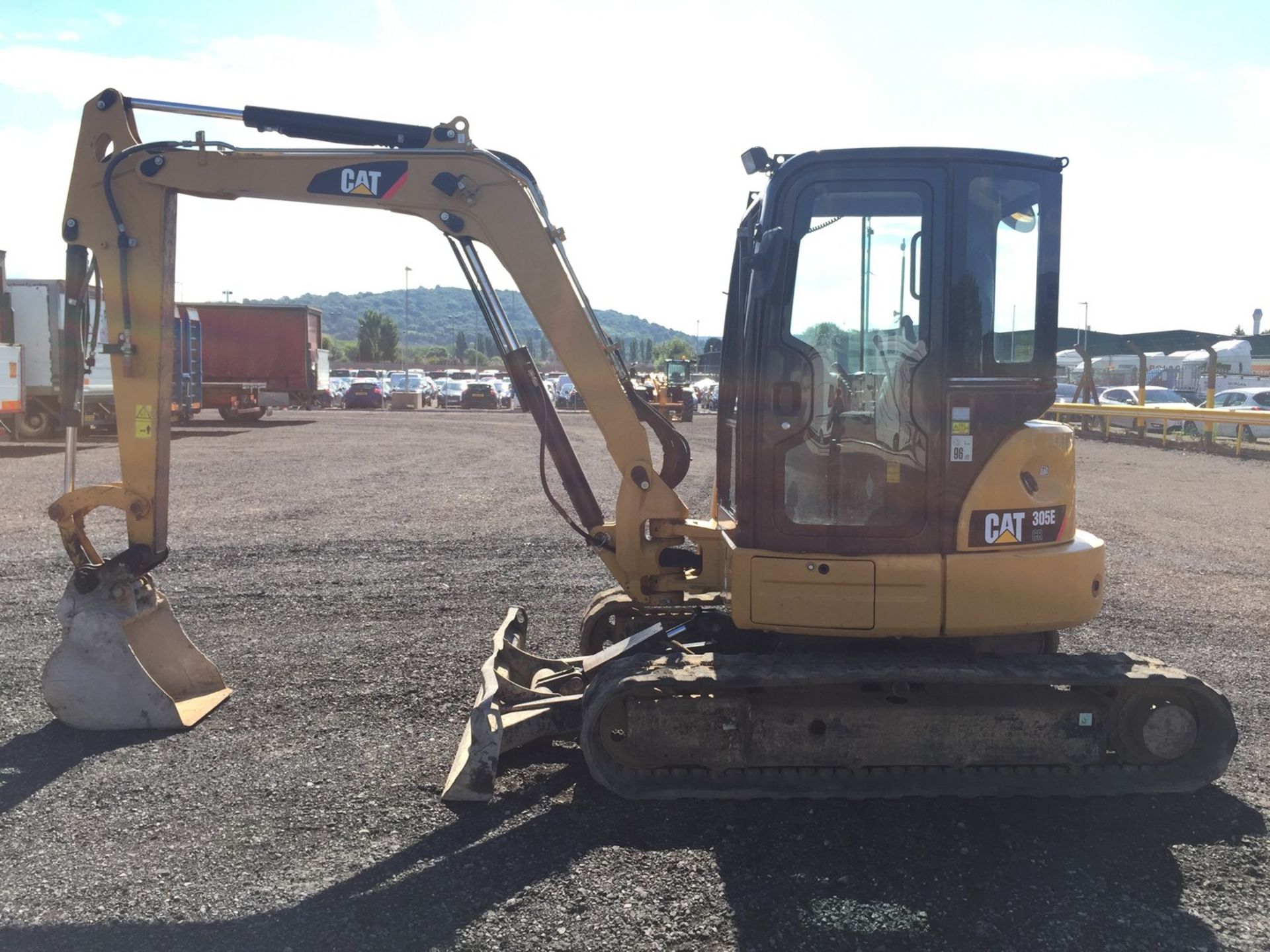 2012, Caterpillar 305 Excavator Serial No. DJX00871, Hrs 3424 approx, 1 x Bucket - Image 13 of 18