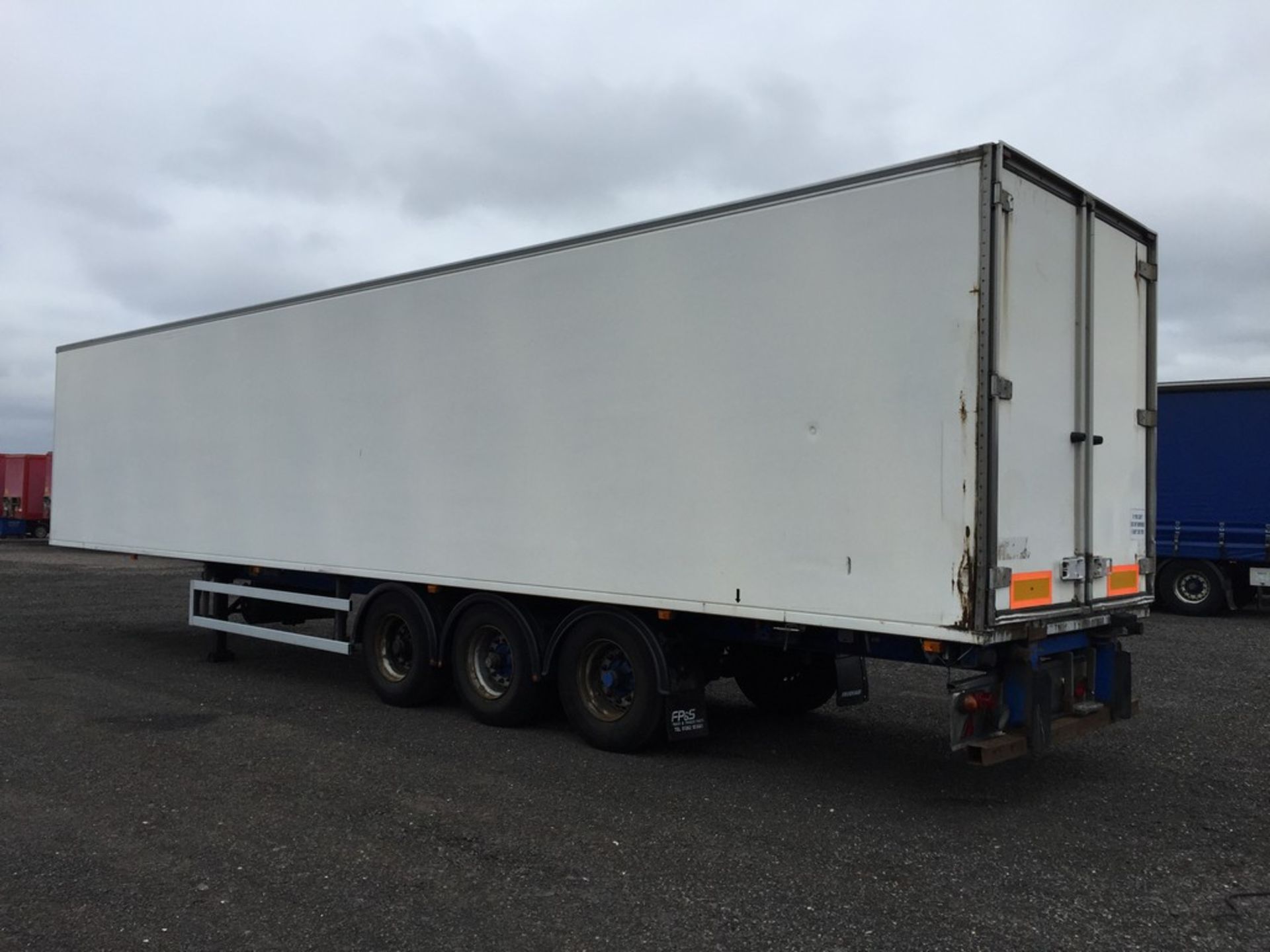 2001, Chereau Refrigerated Box, Reg/ID Mark C092139, 13.6m c/w Dual Temp, 2.5m Internal, BPW - Image 17 of 23