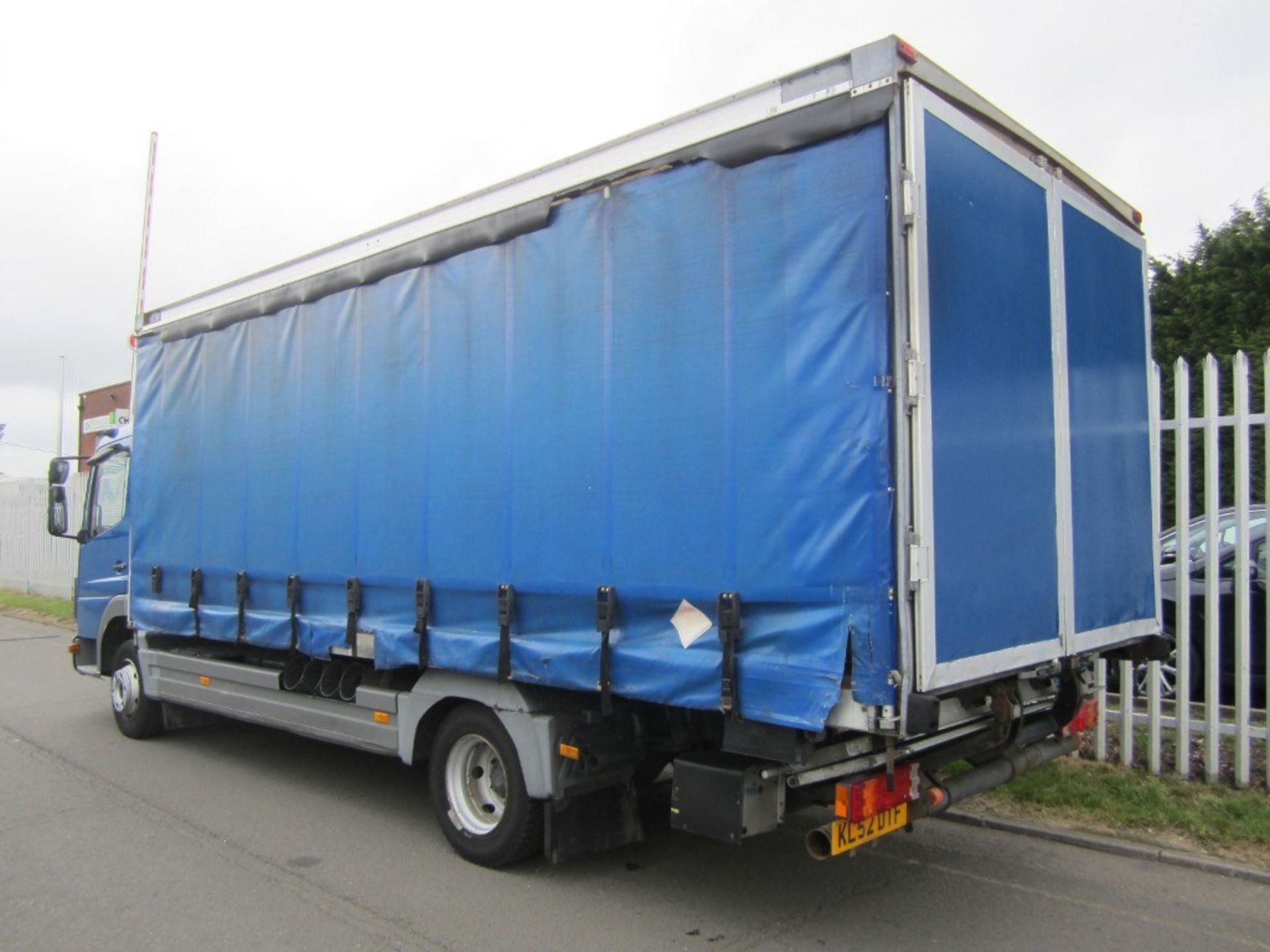 2002, Mercedes Atego 815 4x2 5.9mtr Curtain Sided Lorry Reg No. KL52 DTF KMS 316,161(Located Offsite - Image 2 of 2