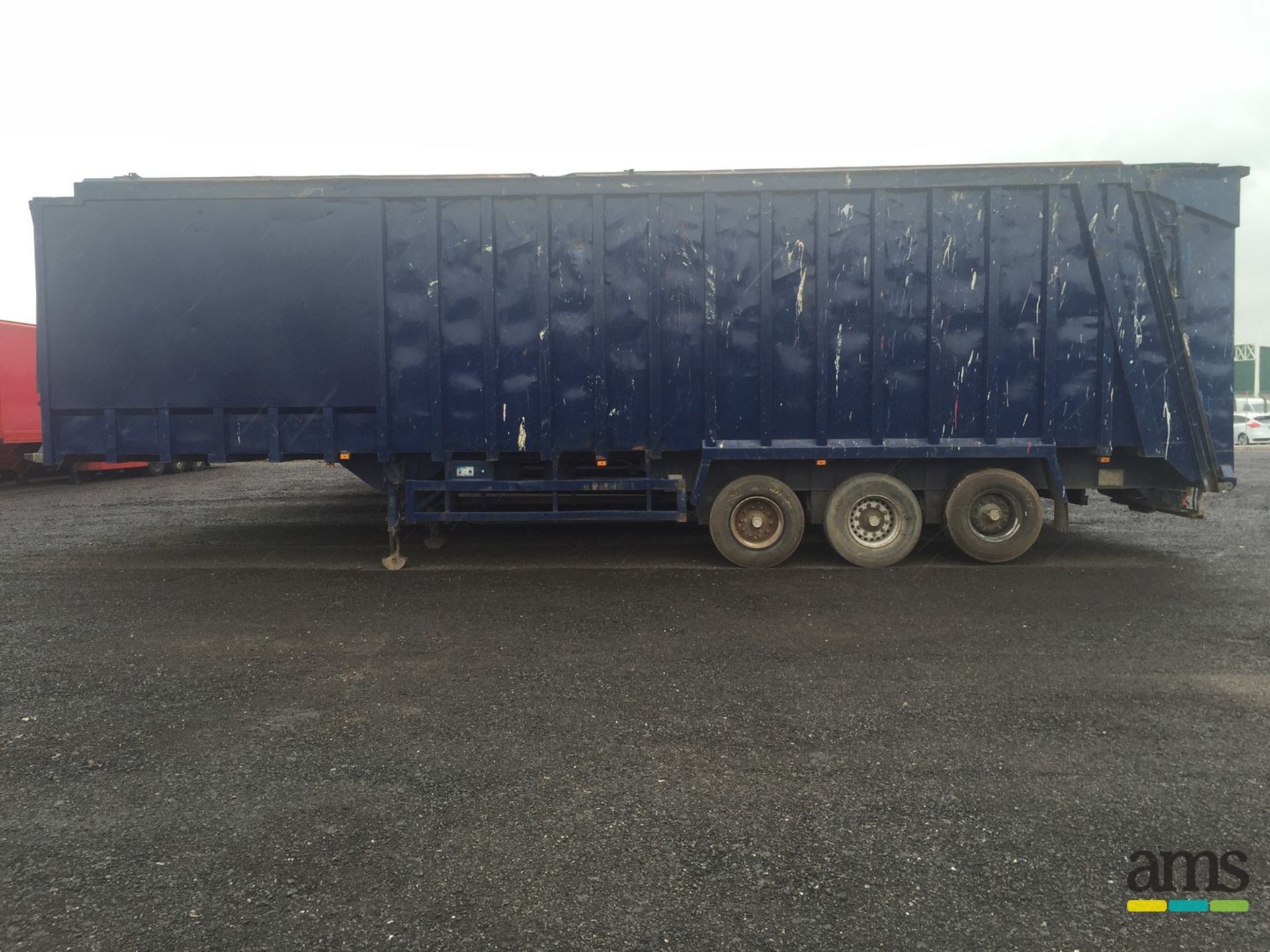 2001, Eurojectors EFT3A/125 Tri Axle Ejection Trailer Reg/ID. C101021, EEL763, Tested until July - Image 9 of 9