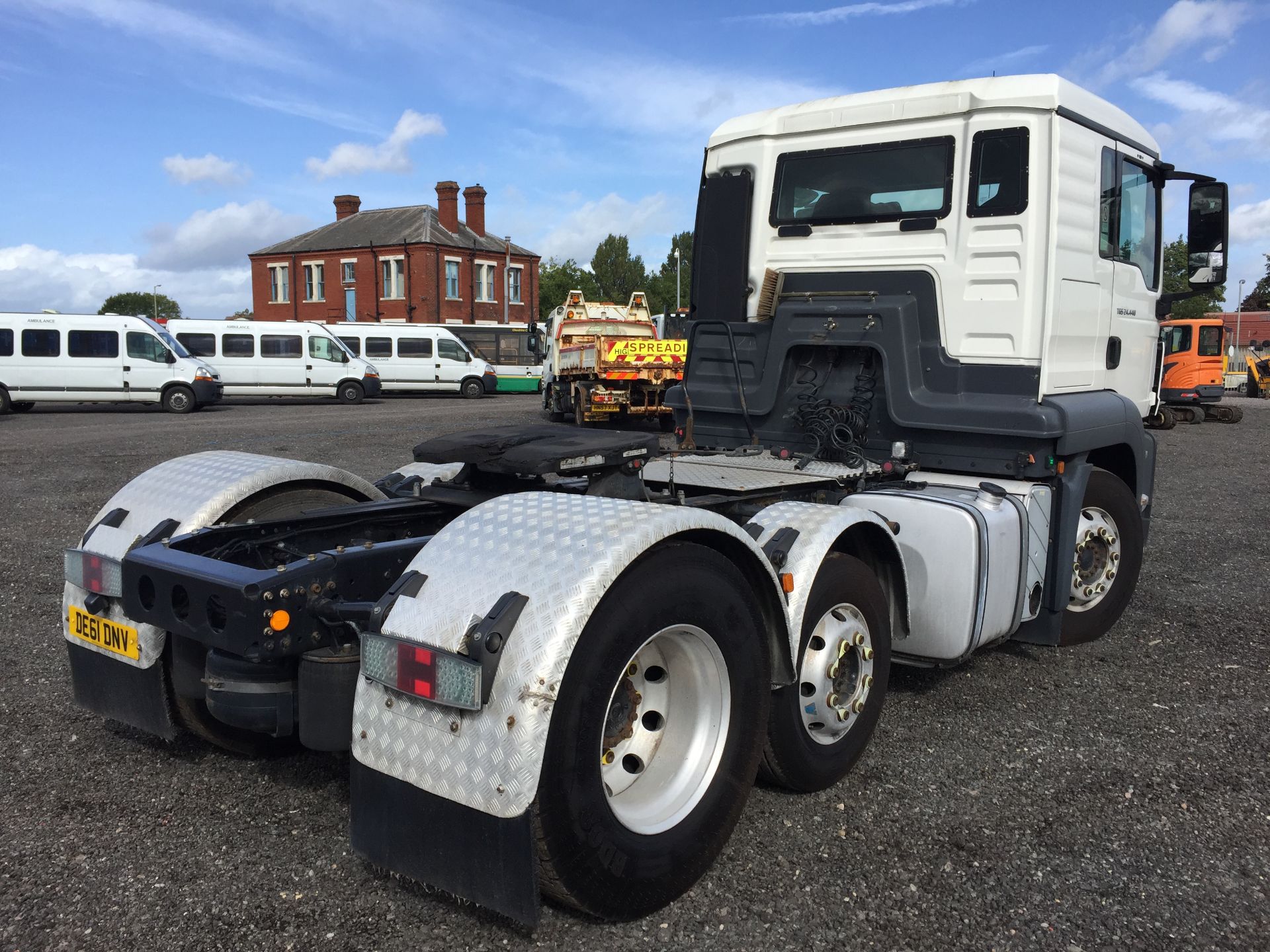 2011, Man TGS 24-440 6x2 Tractor Unit Reg No. DE61 DNV, KMS 644,404 approx - Image 8 of 30