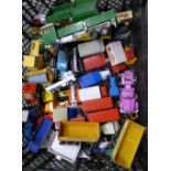 Assorted die-cast vehicles including Corgi,